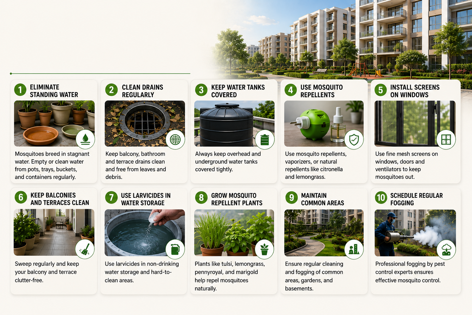 Best Mosquito Control Tips for Apartments