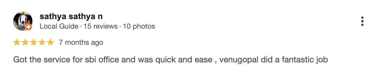 Google Review 1